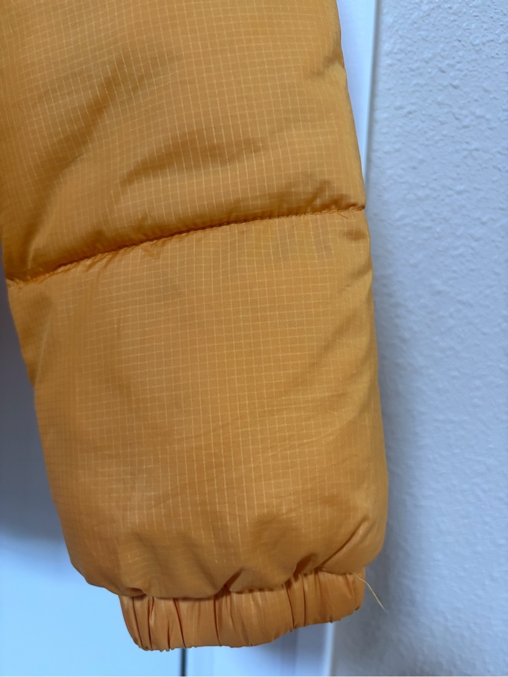 Columbia Women’s Sz M Puffect Puffer Jacket Mustard Water Resistant Winter Coat - Picture 3 of 12
